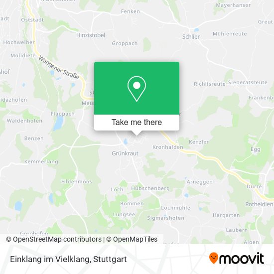 Карта Einklang im Vielklang