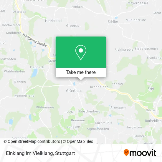 Карта Einklang im Vielklang
