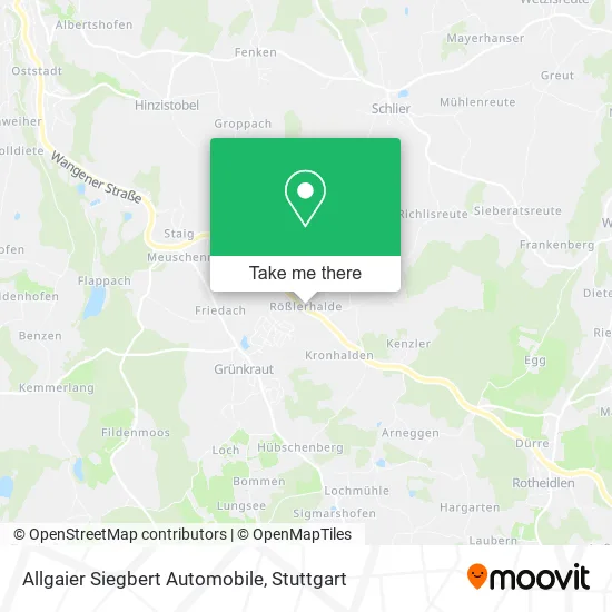 Карта Allgaier Siegbert Automobile