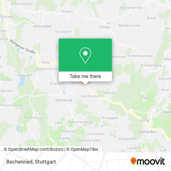 Карта Bechenried