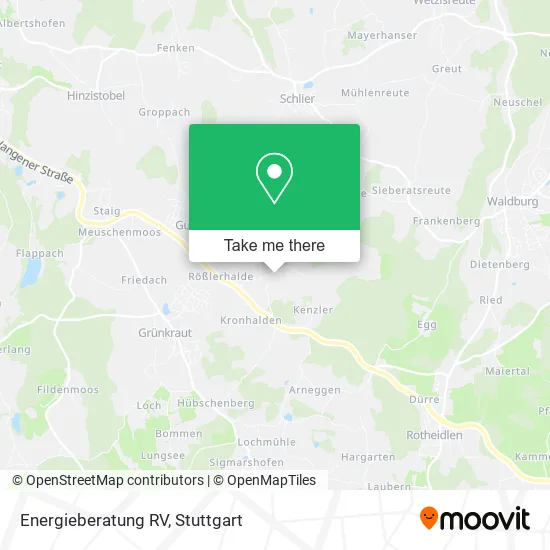 Карта Energieberatung RV