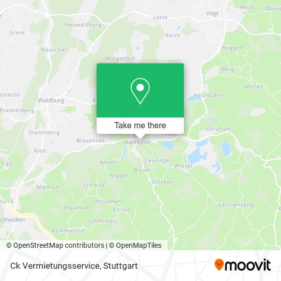 Ck Vermietungsservice map