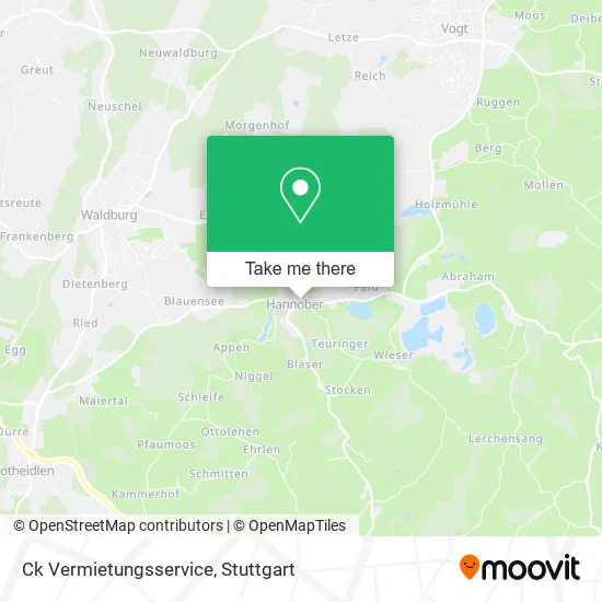 Карта Ck Vermietungsservice