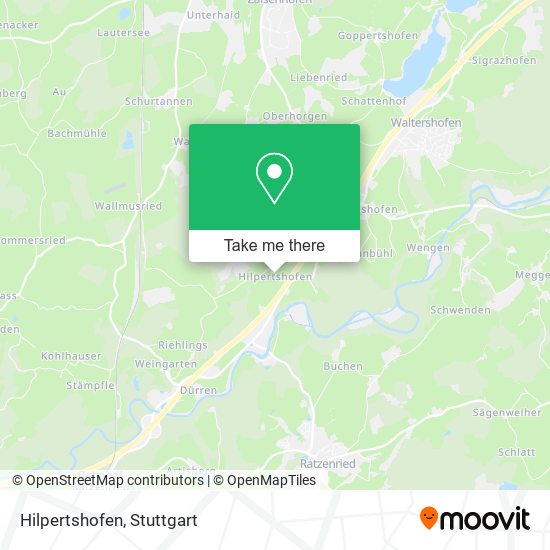 Hilpertshofen map