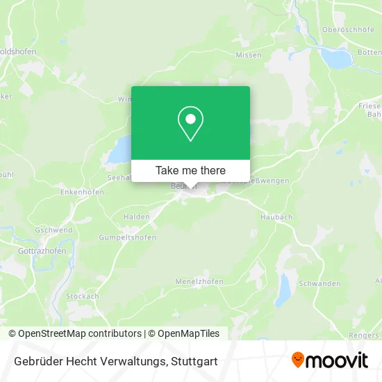 Карта Gebrüder Hecht Verwaltungs