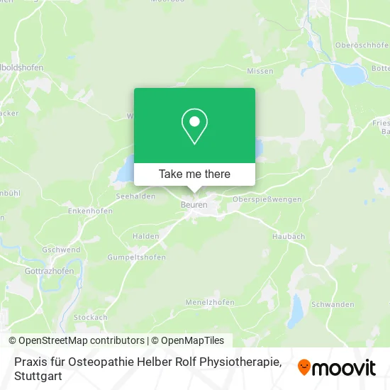 Карта Praxis für Osteopathie Helber Rolf Physiotherapie