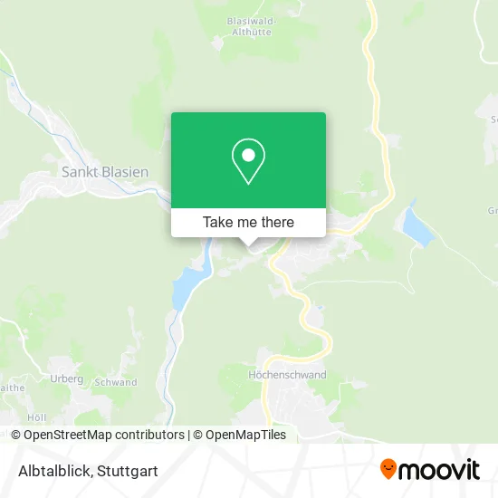 Карта Albtalblick