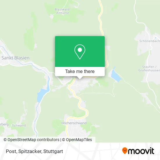 Карта Post, Spitzacker