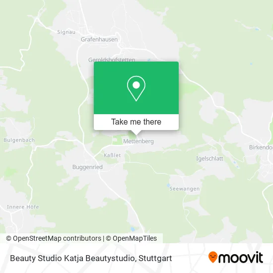 Карта Beauty Studio Katja Beautystudio