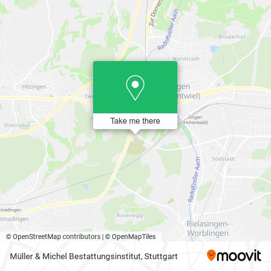 Müller & Michel Bestattungsinstitut map
