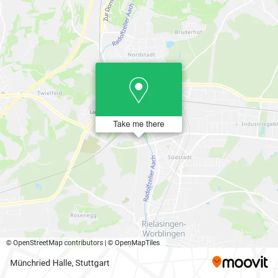 Карта Münchried Halle