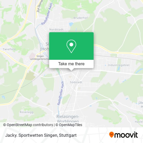 Jacky. Sportwetten Singen map