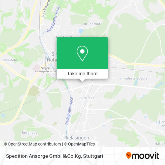 Spedition Ansorge GmbH&Co.Kg map