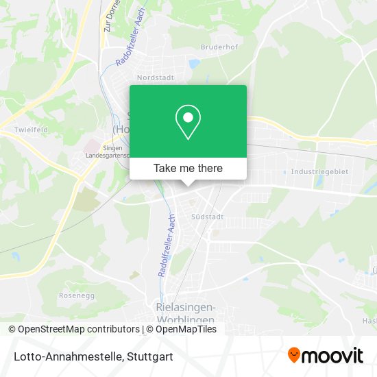 Lotto-Annahmestelle map