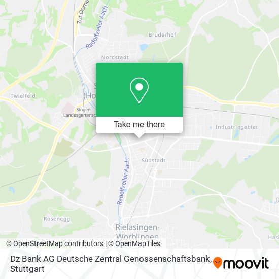 Dz Bank AG Deutsche Zentral Genossenschaftsbank map