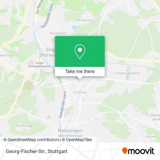 Карта Georg-Fischer-Str.