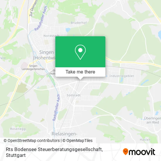 Rts Bodensee Steuerberatungsgesellschaft map