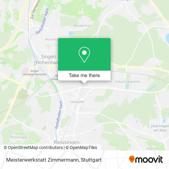 Карта Meisterwerkstatt Zimmermann