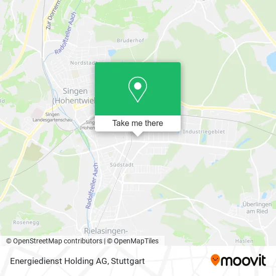 Карта Energiedienst Holding AG
