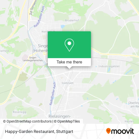 Карта Happy-Garden Restaurant