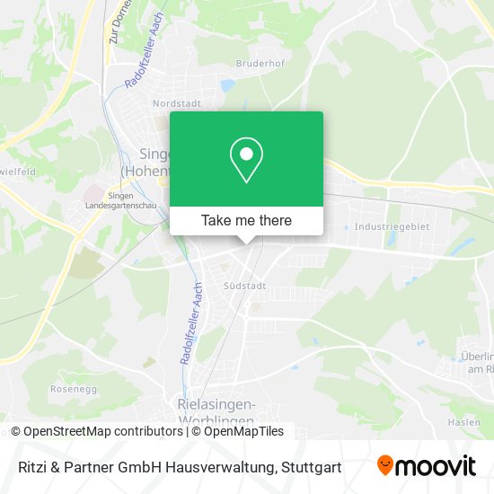 Карта Ritzi & Partner GmbH Hausverwaltung
