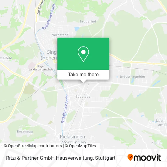 Карта Ritzi & Partner GmbH Hausverwaltung