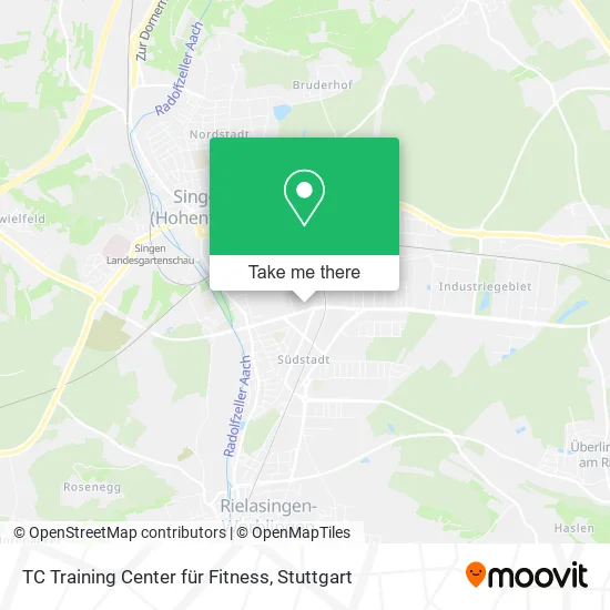Карта TC Training Center für Fitness