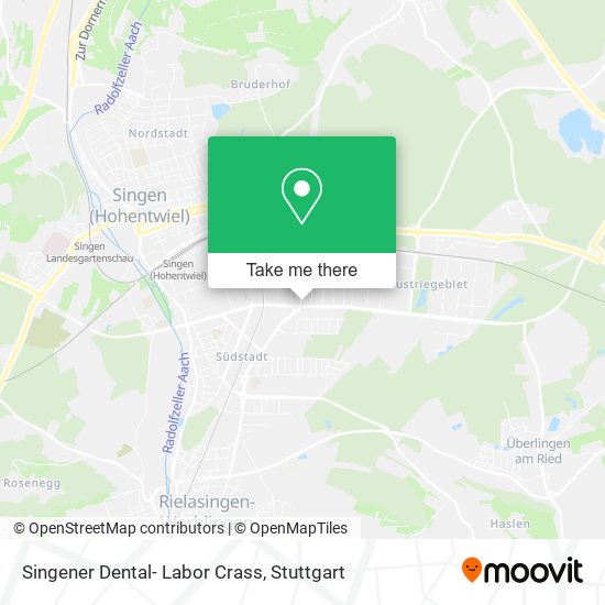 Singener Dental- Labor Crass map