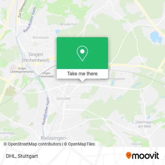 DHL map