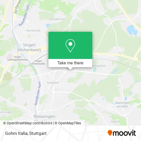 Карта Gohm Italia