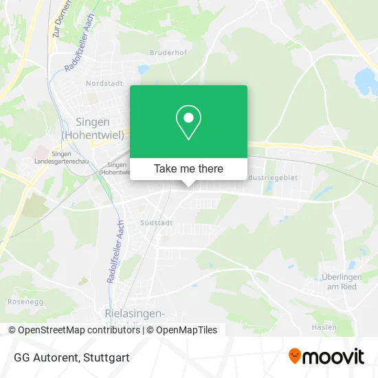 Карта GG Autorent
