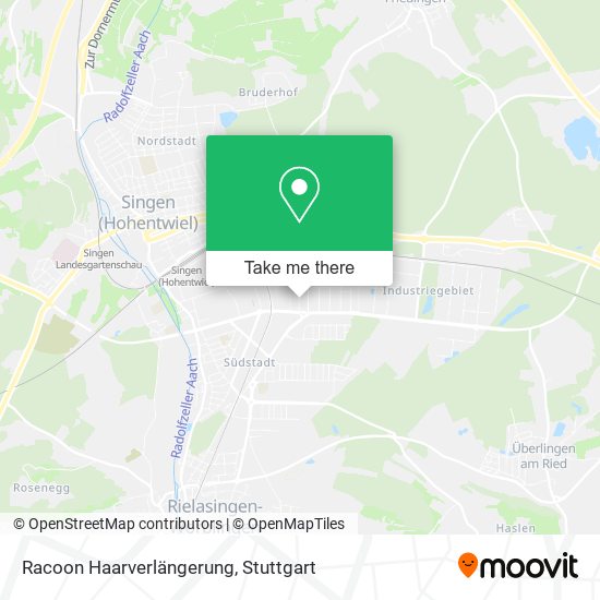 Racoon Haarverlängerung map