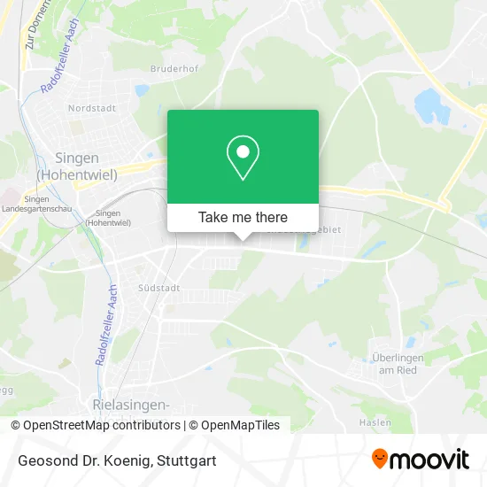 Карта Geosond Dr. Koenig