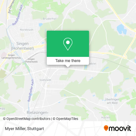 Карта Myer Miller