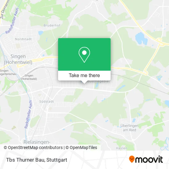 Карта Tbs Thurner Bau