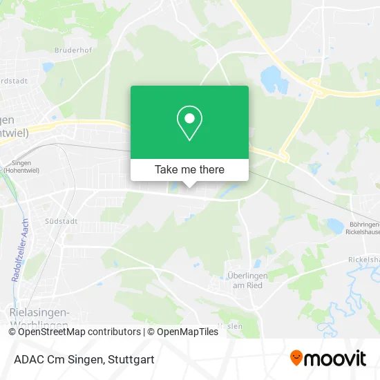 Карта ADAC Cm Singen