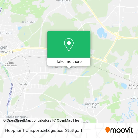 Карта Heppner Transports&Logistics