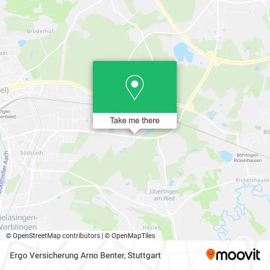 Карта Ergo Versicherung Arno Benter