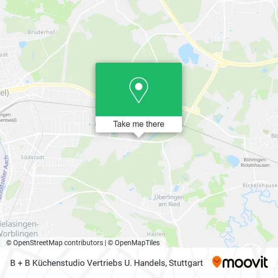 Карта B + B Küchenstudio Vertriebs U. Handels