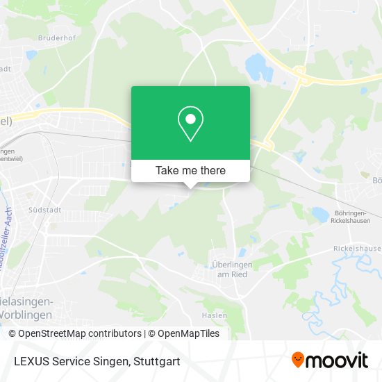 Карта LEXUS Service Singen