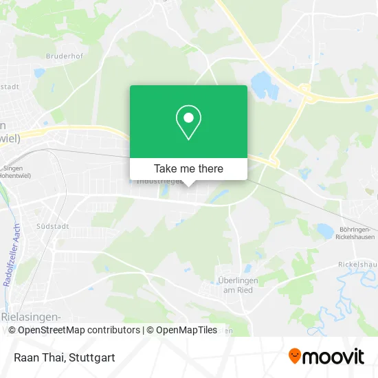 Карта Raan Thai