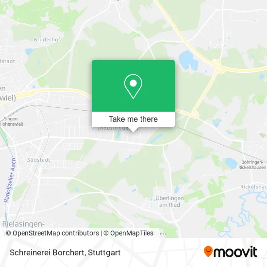 Карта Schreinerei Borchert