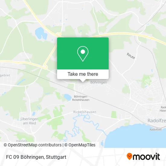 Карта FC 09 Böhringen