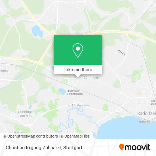Карта Christian Irrgang Zahnarzt
