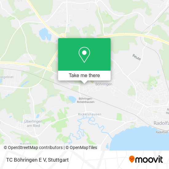 TC Böhringen E V map