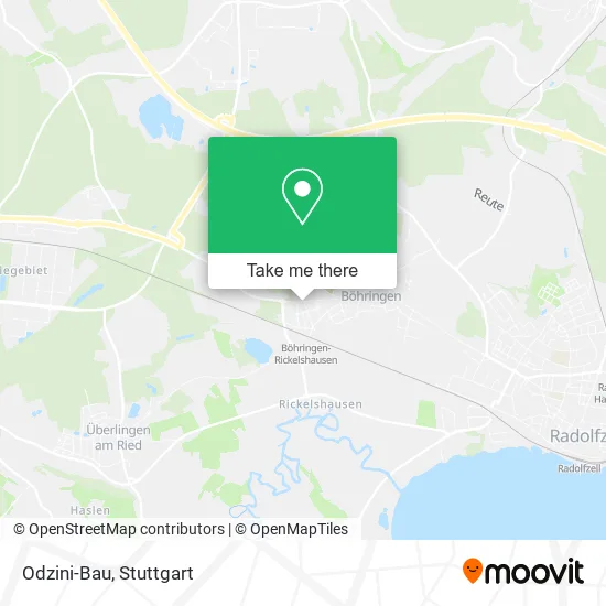 Карта Odzini-Bau