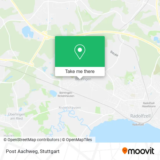 Карта Post Aachweg