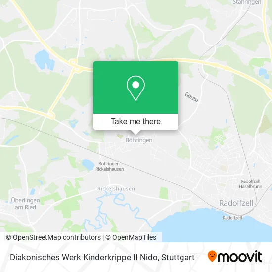 Карта Diakonisches Werk Kinderkrippe II Nido