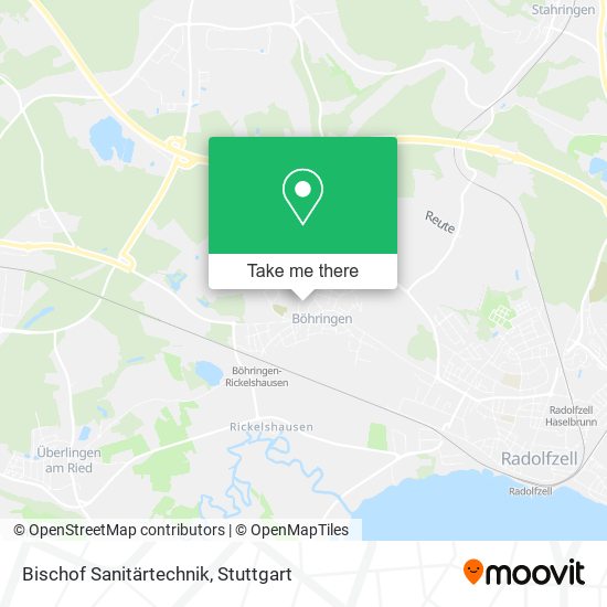 Bischof Sanitärtechnik map