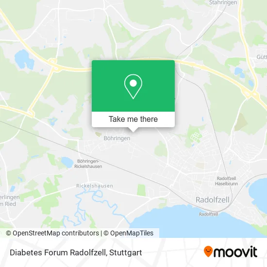 Карта Diabetes Forum Radolfzell